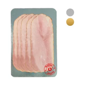 100 plaques saumon fumé or argent