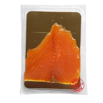 semelle saumon fumé or noir 20 x 30 cm