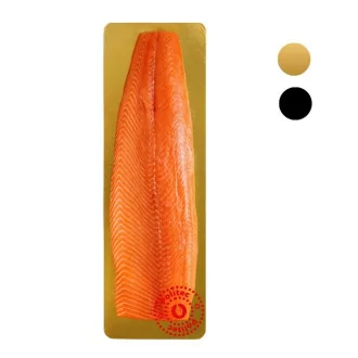 plaques pour saumon fumé or noir