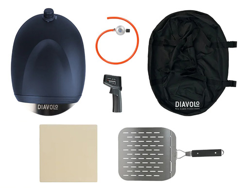 contenu du colis Four Diavolo bleu