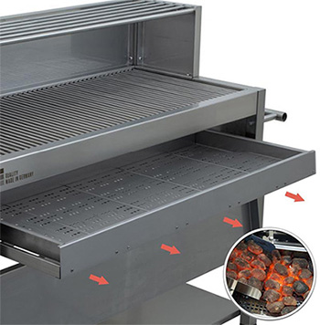 detail barbecue pro B1150